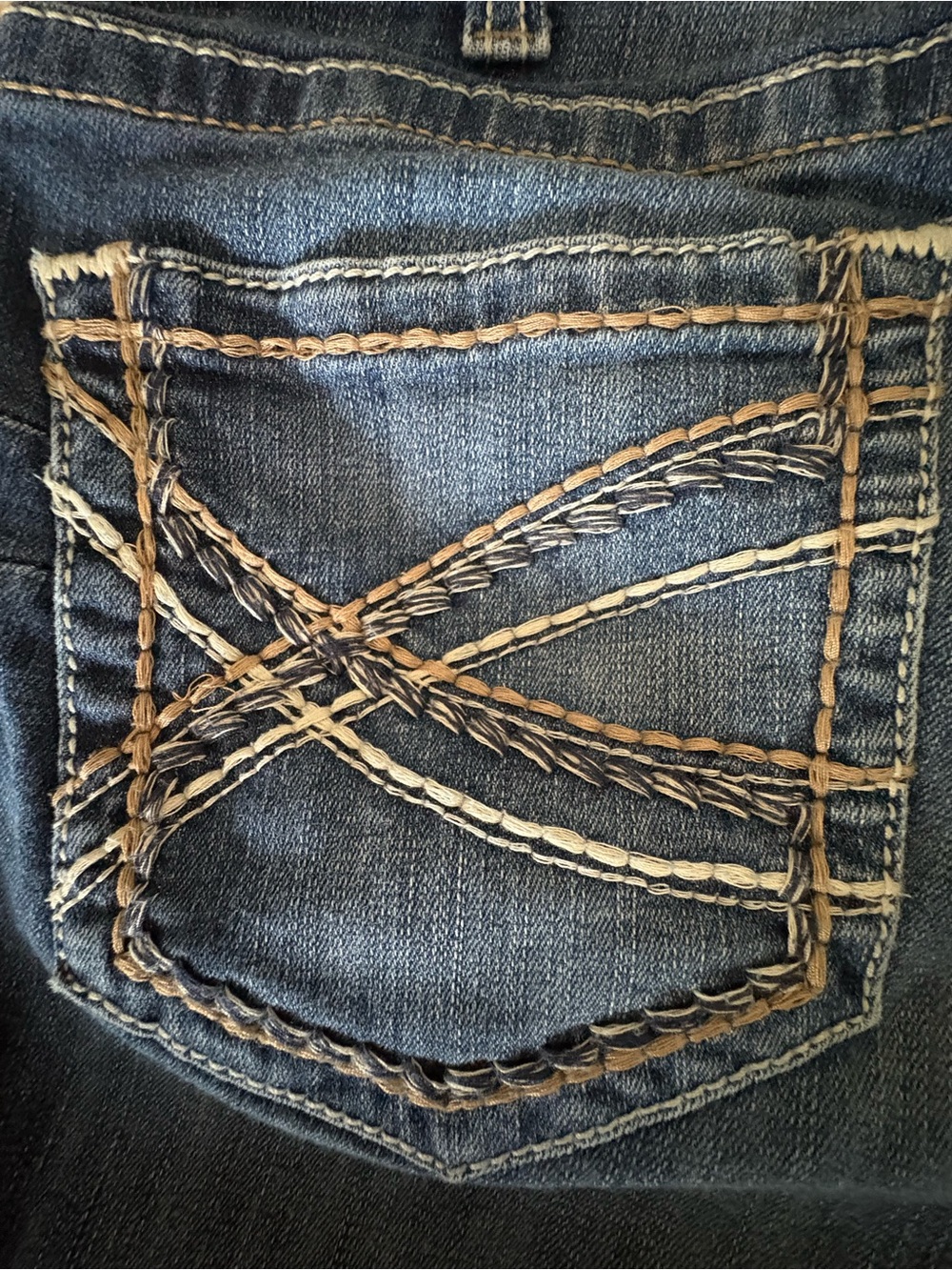 ARIAT Entwined REAL women’s Bootcut Jeans – Festival Blue – Size 30S
